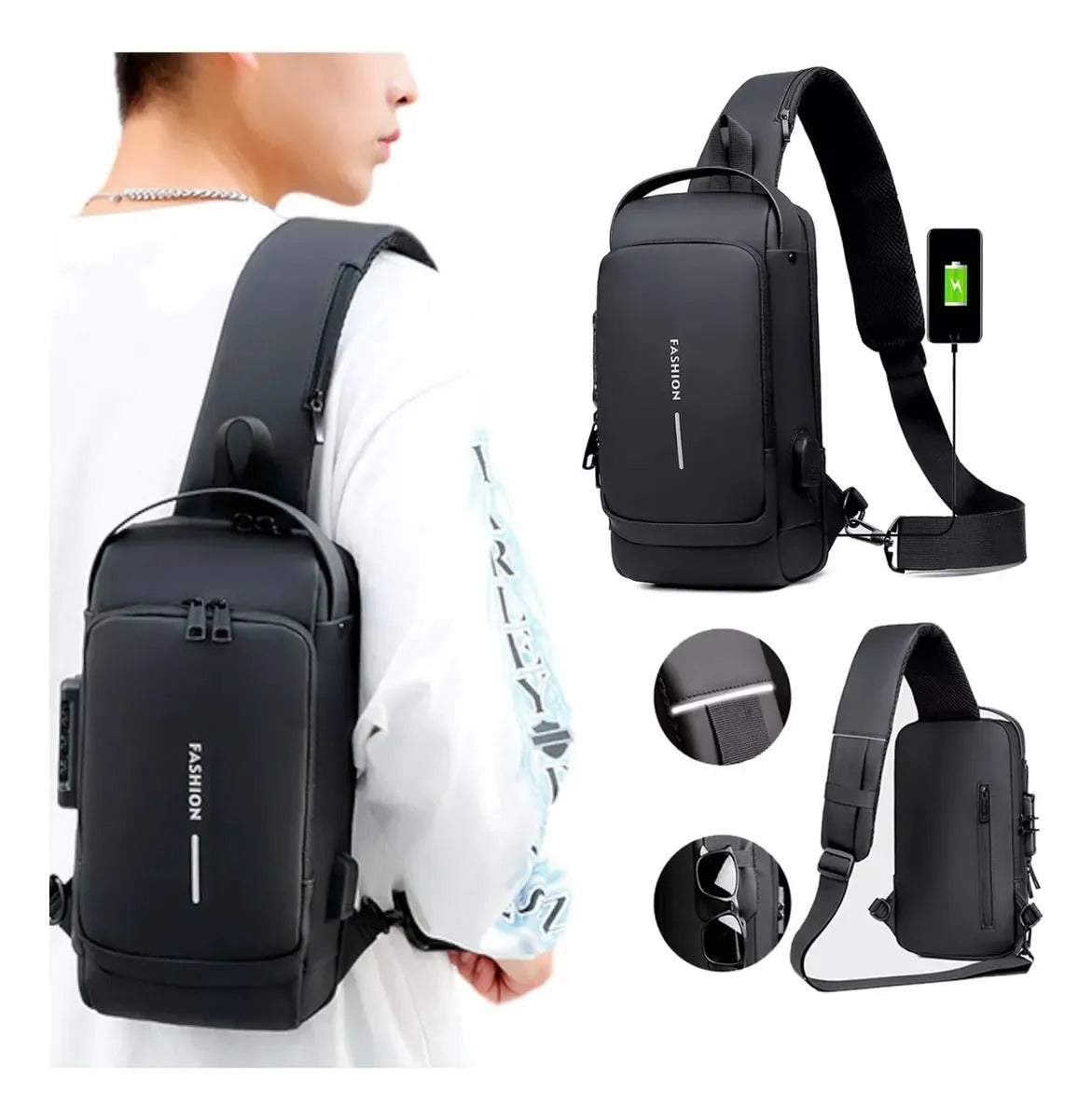 Bolso Antirrobo Impermeable — Viaja y Camina Sin Miedo